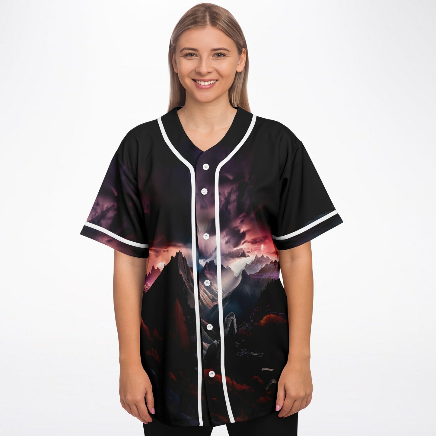 Serene Mountain Scape Jersey - Colee.One Edition