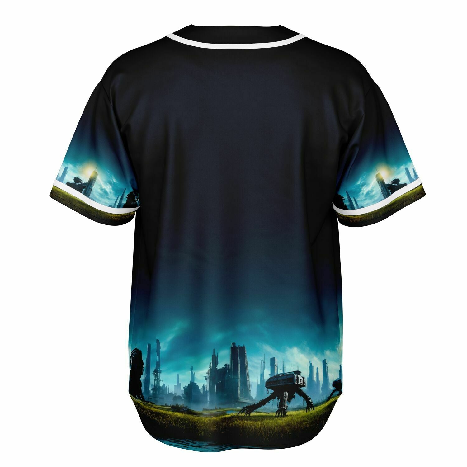 Reversible Robotic Takeover-Apocalyptic Planet Jersey - Colee.One Merch