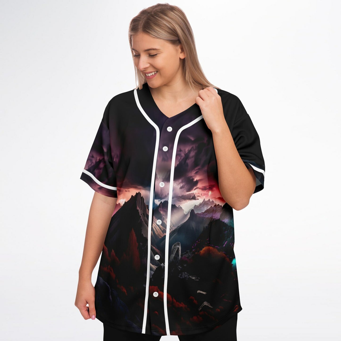 Serene Mountain Scape Jersey - Colee.One Edition