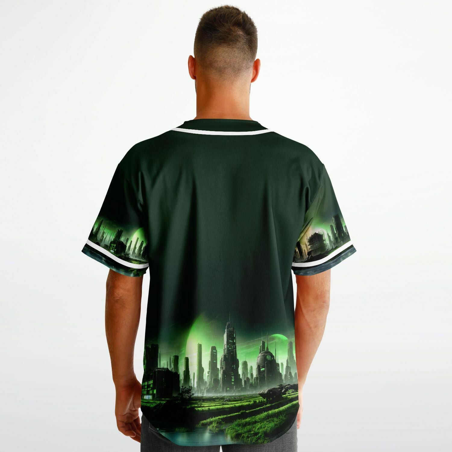 Reversible Robotic Takeover-Apocalyptic Planet Jersey - Colee.One Merch