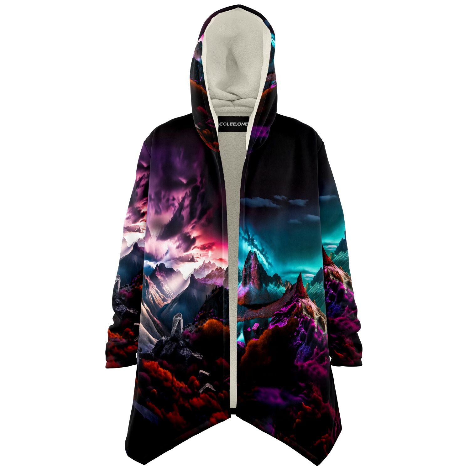 Galaxy Hoodie good Micro Fleece Cloak