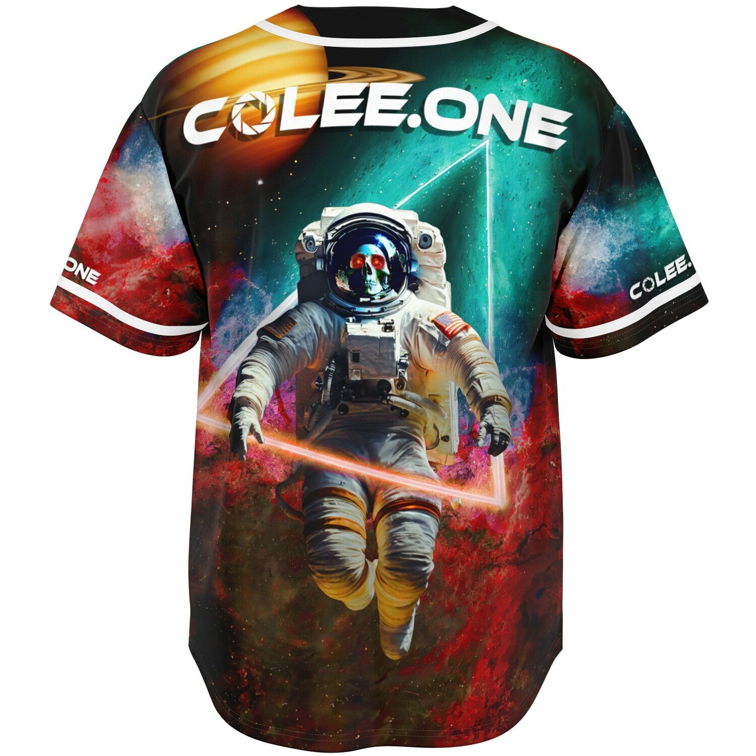 Galactic Astronaut Jersey - Colee.One Edition, back view, Colee.One festival apparel