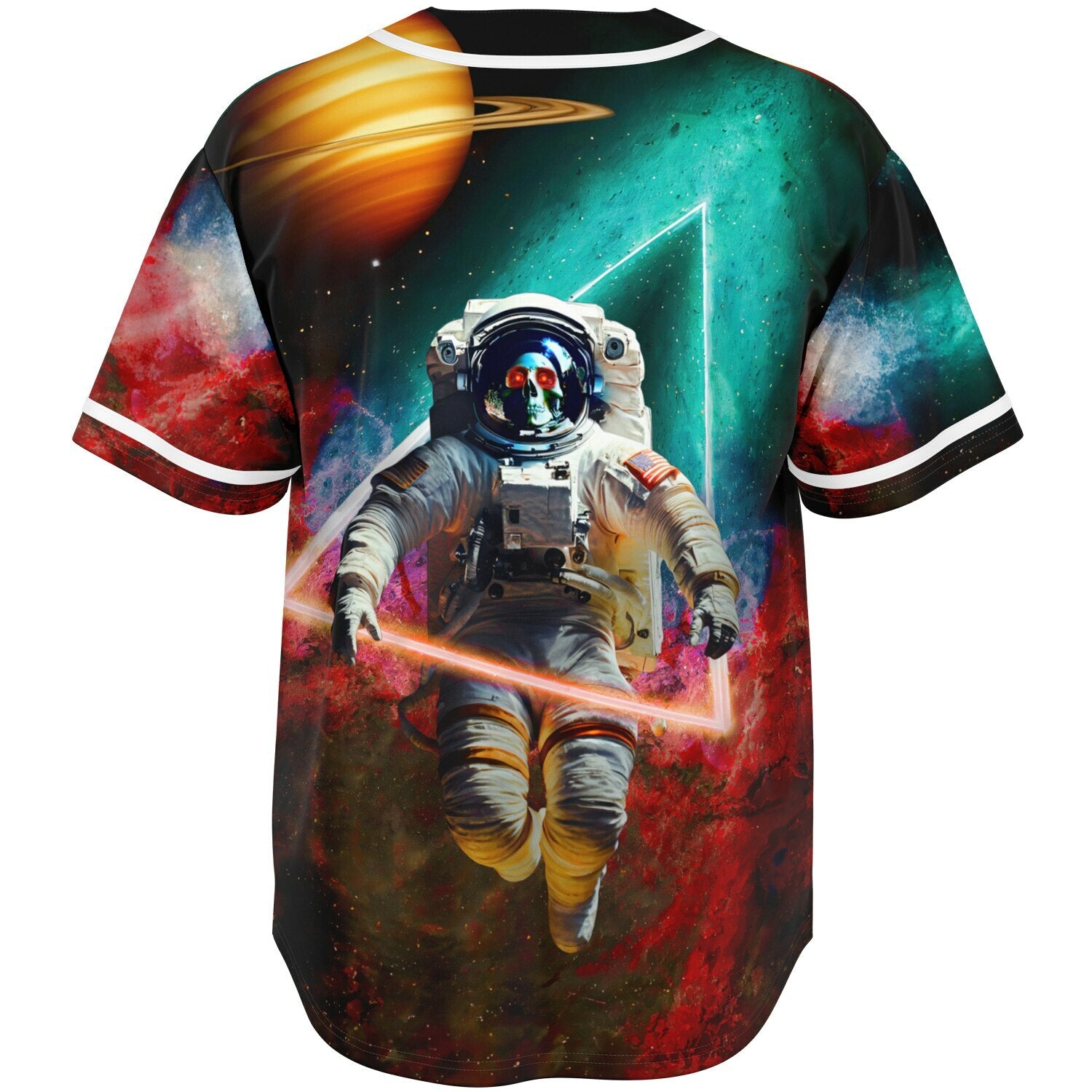 Galactic Astronaut Jersey, back view, Colee.One festival apparel