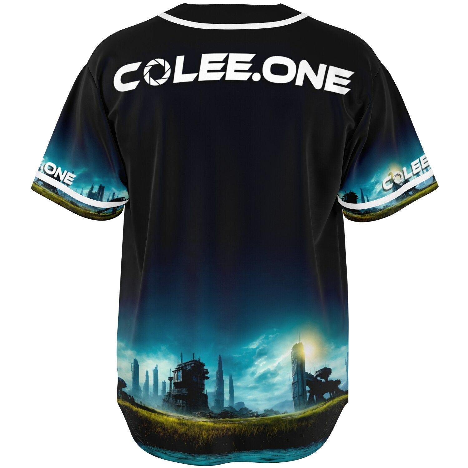 Robotic Takeover Jersey - Colee.One Edition, back view, Colee.One festival apparel