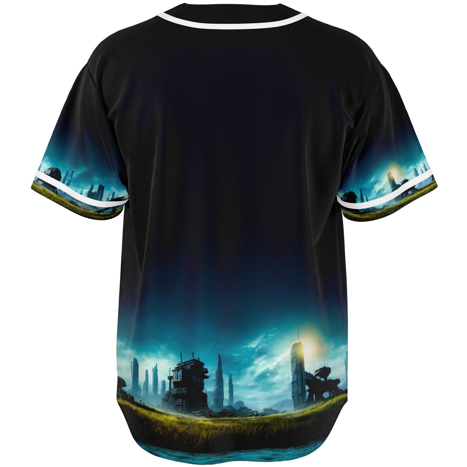 Robotic Takeover Jersey, back view, Colee.One festival apparel